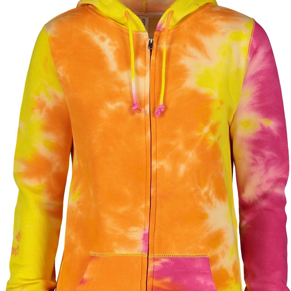 Tie Dye Hoodie - Full Zip - NWT